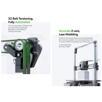 CREALITY ENDER-3 V3 3D PRINTER, Tehnologie: FDM, Volum printare: 220*220*250mm, Dimensiuni imprimanta: 358*374*498mm, 7.83kg, Viteza printare: ?600mm/s, Acuratete: ±0.2mm, Inaltime strat: 0.1-0.35mm, Diametru filament: 1.75mm, transfer fisiere: USB drive 