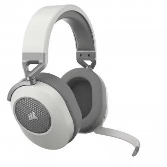 Casti Gaming Head-band Corsair HS65, Wireless, Alb