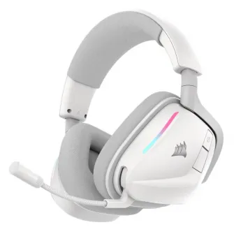 Casti Gaming Head-band Corsair VOID WIRELESS v2, Wireless/Wired, alb