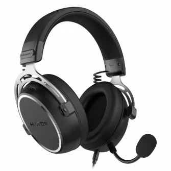 Casti Gaming Head-band HATOR HYPERGANG 3 Hi-Res, Wired, Negru