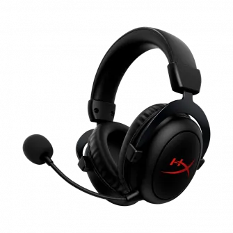 Casti Gaming Head-band HyperX Cloud II Core, Wireless/Wired, Negru