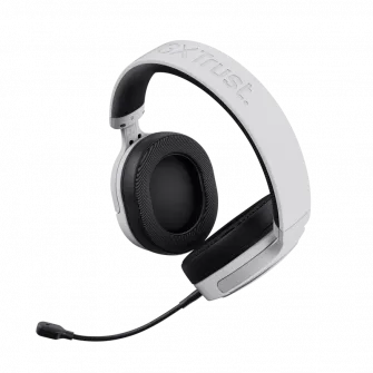 Casti Gaming Head-band Trust GXT 498 Forta, Wired, Alb