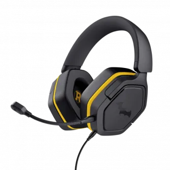 Casti Gaming Head-band Trust GXT492BM Carus, Wired, Negru