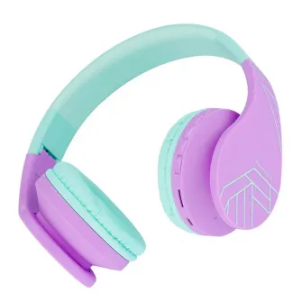 Casti Head-band PowerLocus P1KIDS, Wireless, Albastru