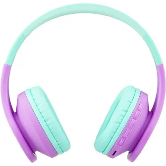 Casti Head-band PowerLocus P1KIDS, Wireless, Albastru