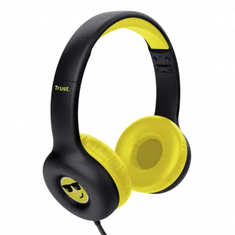 Casti Head-band Trust Nouna, Wired, Negru