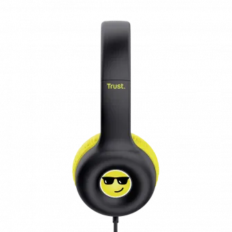 Casti Head-band Trust Nouna, Wired, Negru