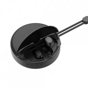 Casti In-ear AKAI BTE-J500BT, Wireless, Negru