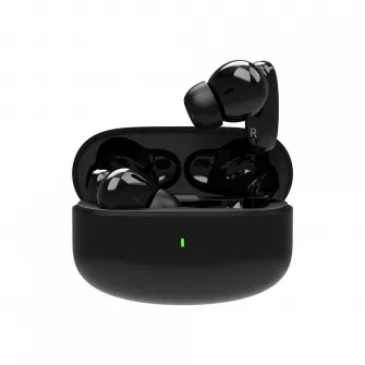 Casti Mono-casca AKAI BTE-J400ENC, Wireless, Negru