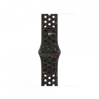 Curea pentru Apple Watch 40mm Midnight Black Nike Sport Band - M/L