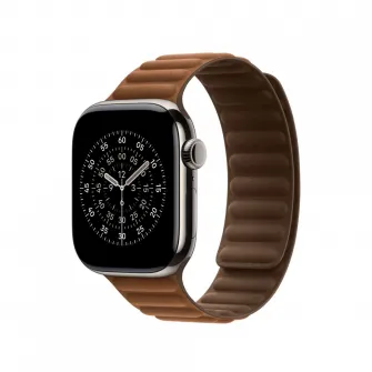 Curea pentru Apple Watch 42mm Caramel Magnetic Link - M/L