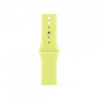 Curea pentru Apple Watch 42mm Neon Yellow Sport Band - S/M