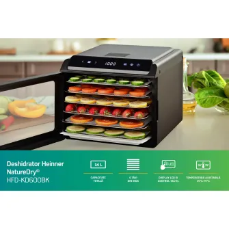 DESHIDRATOR FRUCTE SI LEGUME HEINNER NATUREDRY HFD-KD600BK