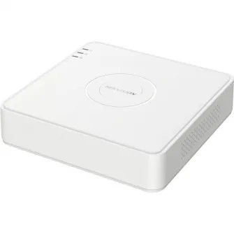 DVR Hikvision 4 canale DS-7104HGHI-M1(C), H.265 Pro+/H.265 Pro/H.265, video inputs: HDTVI/AHD/CVI/CVBS/IP, pana la 5-ch IP camera inputs (up to 2 MP), Max. 1200 m for 720p HDTVI signal, 1SATA, dimensiuni: 200 ? 200 ? 45 mm, greutate: 0.8kg.