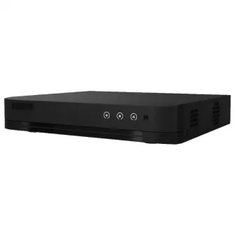 DVR Hikvision AcuSense 4 canale IDS-7204HQHI-M1/E(E), H.265 Pro+/H.265 Pro/H.265 video compression, BNC interface (1.0 Vp-p, 75 ?), supporting coaxitron connection, up to 6-ch IP camera inputs(up to 6MP), pana la 3K/5M Lite @ 12 fps encoding capability, i