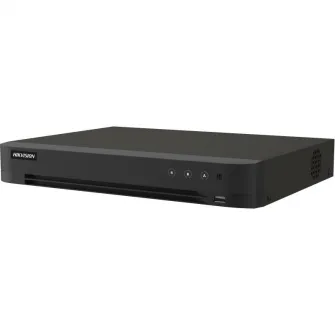 DVR Hikvision AcuSense 8 canale IDS-7208HUHI-M1/X/4A+8/4, compresie video: H.265 Pro+/H.265 Pro/H.265/H.264+/H.264, interfata BNC (1.0 Vp-p, 75 ?), pana la 16 canalele camera IP, pana la 24-ch 1080P@30fps, 1x SATA max 12TB, alimentare: 12 VDC, 2 A, dimens