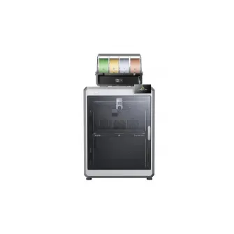 Imprimanta 3D CREALITY K2 PLUS COMBO, Tehnologie FDM, Volum printare: 350*350* 350mm, Dimensiuni imprimanta: 495*515*640mm, Greutate: 35Kg, Viteza printare: 600mm/s max, Acuratete: 100mm±0.1mm, Inaltime strat: 0.05-0.3mm, Extruder: Dual-gear direct drive,