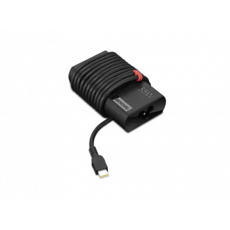 Incarcator Laptop Lenovo Slim USB-C 65W AC Adapter, 65W, Negru, 1 an Garantie