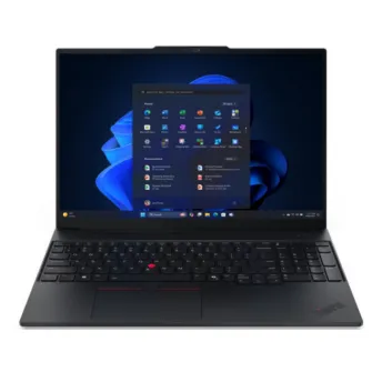 Laptop Business Lenovo ThinkPad E16 Gen 3, cu procesor Intel Core Ultra 7 256V, 16'' IPS, 16 GB LPDDR5x, 1 TB, Intel Arc 140V, Fara OS, 3 ani Garantie