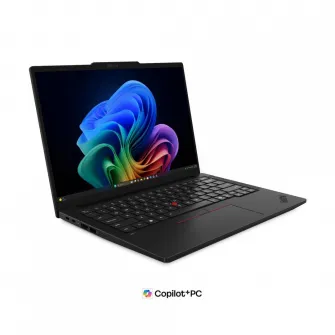Laptop Business Lenovo ThinkPad T14 Gen 7, cu procesor Intel Core Ultra 7 365, 14'' IPS, 64 GB LPDDR5x, 1 TB, Intel Integrated Graphics, Fara OS, 3 ani Garantie