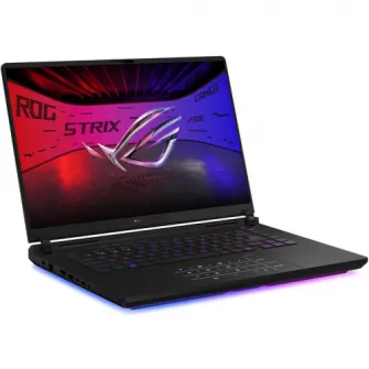 Laptop Gaming ASUS ROG Strix SCAR 16, cu procesor Intel Core Ultra 9 275HX, 16'' Mini Led, 32 GB DDR5, 2 TB SSD, NVIDIA GeForce RTX 5080, 16GB GDDR7, Fara OS, 3 ani Garantie