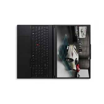Laptop Lenovo ThinkPad P1 Gen 8, 16'' WUXGA (1920x1200) IPS 500nits Anti- glare, 100% sRGB, 60Hz, Low Power, Eyesafe®, T?V Low Blue Light, Intel Core™ Ultra 7 255H, 16C (6P + 8E + 2LPE) / 16T, Max Turbo up to 5.1GHz, 24MB Intel® Smart Cache, video NVIDIA®