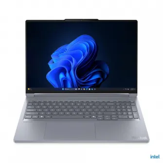 Laptop SMB Lenovo ThinkBook 16p G6 ADR, cu procesor AMD Ryzen 9 8940HX, 16'' IPS, 32 GB DDR5, 512 GB, NVIDIA GeForce RTX 5060, 8GB GDDR7, Windows 11 Pro, 3 ani Garantie