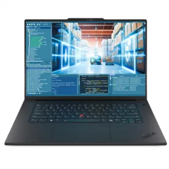 Laptop Workstation Lenovo ThinkPad P1 Gen 8, cu procesor Intel Core Ultra 7 255H, 16'' IPS, 32 GB LPDDR5x, 1 TB, NVIDIA RTX PRO 2000, 8GB GDDR7, Windows 11 Pro, 3 ani Garantie