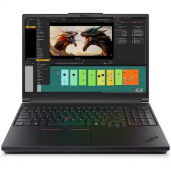Laptop Workstation Lenovo ThinkPad P16 Gen 3, cu procesor Intel Core Ultra 7 265HX, 16'' IPS, 64 GB DDR5, 1 TB, NVIDIA RTX PRO 3000, 12GB GDDR7, Windows 11 Pro, 3 ani Garantie
