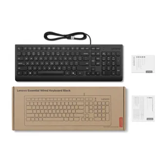 Lenovo Essential Wired Keyboard (Black)