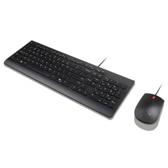 Lenovo Essential Wireless Combo Keyboard & Mouse Gen2 Black-Serbian; Keyboard Layout: 2.5-zone; Button Life: 3 million clicks for left and right buttons; Number of Button: 3 buttones; Mouse Resolution: 1600; Mouse Sensor: Optical Sensor; Packed Dimensions