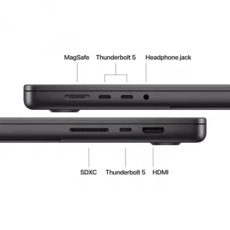MacBook Pro 16.2''/Apple M5 Pro (CPU 18-core, GPU 20-core, Neural Engine 16-core)/24GB/1TB - Space Black - INT KB (No Adapter) - 2026