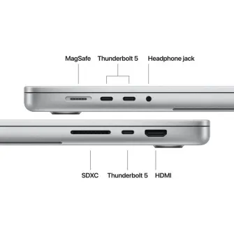 MacBook Pro 16.2''/Apple M5 Pro (CPU 18-core, GPU 20-core, Neural Engine 16-core)/64GB/1TB - Silver - INT KB (Nano Texture Display, No Adapter) - 2026 (CTO from MGE64RO/A)