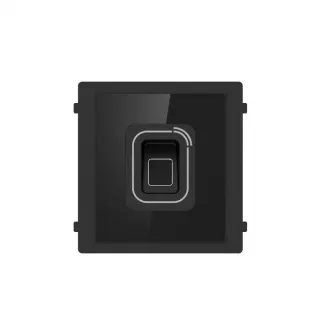 Modul cititor biometric si card Mifare pentru videointerfon modular Hikvision DS-KD-MFB; deschidere usi cu card acces Mifare 13.56 MHz (cardurile nu sunt incluse) si cu amprenta; protectie IP 65; Dimensiuni: 100 mm ? 100 mm ? 35 mm; Temperatura de functio