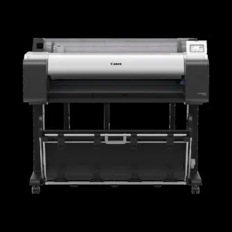 Plotter Canon imagePROGRAF TM-350 36''(914mm), format A0, 5 culori, rezolutie max 2400x1200dpi, memorie 2GB, limbaje de imprimare: HP-GL/2, HP RTL, JPEG (Ver. JFIF 1.02), CALS G4 (submission via FTP only), Display LCD 4.3'', interfata: USB 2.0, Ethernet, 