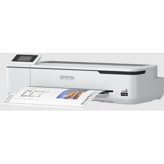 Plotter Epson Surecolor SC-T2100, Imprimanta large format 24'' (A1 ) in 4 culori, rezolutie maxima de listare 2.400 x 1.200 dpi, Cerneala Epson Ultrachrome XD2 pigment ink, grosime hartie 0,05mm - 0,27 mm interfata: USB 3.0, Retea, WI-FI, WI-FI direct, To