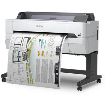 Plotter Epson Surecolor SC-T5405 36'', format A0, 4 culori, rezolutie maxima printare 2.400 x 1.200 dpi, cerneala Epson Ultrachrome XD2, Memorie 1Gb, Limbaje de printare: ESC/P-R, HP-GL2, RTL, Ecran tactil, interfata: USB 3.0, Interfata Gigabit Ethernet, 