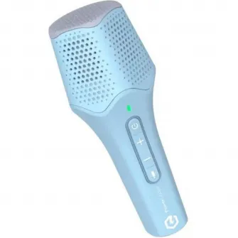PowerLocus Set Boxa portabila Aero Bluetooth cu microfon wireless Albastru (waterproof)