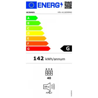 RACITOR DE VINURI HEINNER HRV-A118DRM40