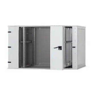Rack de podea 19 Triton 42U 600x1000mm usa fata sticla panouri laterale/spate detasabile sectiuni pentru ventilatie activa, sectiuni acces cabluri sus/jos/spate IP20 gri