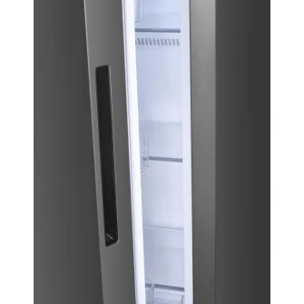Side by Side HEINNER HSBS-HM439NFINVXWDD, No Frost, 439 L, Clasa D, Dozator apa, Aspect Inox