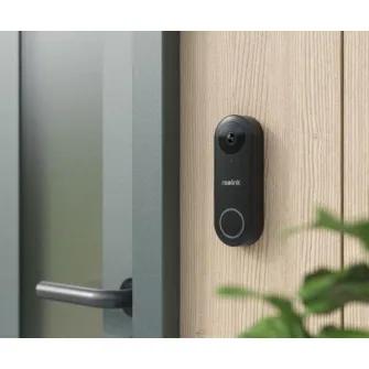 Sonerie video Reolink PoE; D340P Rezolutie video: 5 Megapixeli (2560 ? 1920) Day/night: IR cut filter Unghi de vizualizare: 180° (diagonala) Functii speciale: detectare persoane Microfon: incorporat Difuzor: incorporat Comunicare bidirectionala: Da Aplica