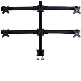 Suport Monitor de Birou, Neomounts by Newstar FPMA-D700D6, 19'' - 27'', VESA 100x100, suporta pana la 8kg, negru
