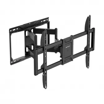 Suport TV Serioux Reglabil 37-90'' 75kg Fit Screen Size 37''-90'' VESA Compatible 200x100 - 600x400 Weight Capacity 75kg Profile 70~422mm Tilt Range +5°~-15° Swivel Range +60°~-60° Screen Level +3°~-3°