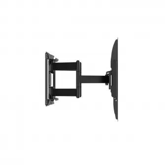 Suport TV Serioux Reglabil 37-90'' 75kg Fit Screen Size 37''-90'' VESA Compatible 200x100 - 600x400 Weight Capacity 75kg Profile 70~422mm Tilt Range +5°~-15° Swivel Range +60°~-60° Screen Level +3°~-3°