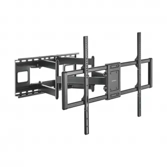Suport TV Serioux Reglabil 60-120'' 120kg Fit Screen Size 37''-90'' VESA Compatible 200x100 - 600x400 Weight Capacity 75kg Profile 70~422mm Tilt Range +5°~-15° Swivel Range +60°~-60° Screen Level +3°~-3°