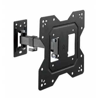 Suport TV de perete Serioux, TV68-221, compatibilitate dimensiune ecran: 23''-43'', compatibilitate VESA:100x100, 100x200, 200x100, 200x200, greutate maxima suportata: 30kg, distanta fata de perete: 56~204mm, inclinare: ?5°?-8°, pivotare: +90°~-90°
