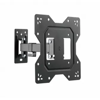 Suport TV de perete Serioux, TV68-221, compatibilitate dimensiune ecran: 23''-43'', compatibilitate VESA:100x100, 100x200, 200x100, 200x200, greutate maxima suportata: 30kg, distanta fata de perete: 56~204mm, inclinare: ?5°?-8°, pivotare: +90°~-90°