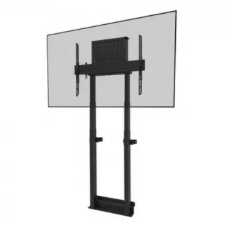 Suport motorizat de perete Neomounts 37''-100'', 110 kg, VESA max. 800x600mm, ajustabil, compatibil cu 2 ecrane prin adaugarea acc. optionale (neincluse), negru