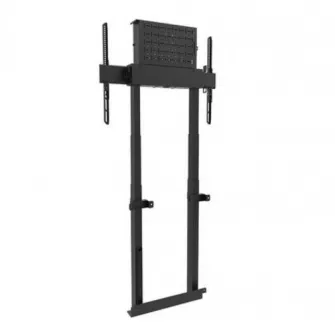 Suport motorizat de perete Neomounts 37''-100'', 110 kg, VESA max. 800x600mm, ajustabil, compatibil cu 2 ecrane prin adaugarea acc. optionale (neincluse), negru